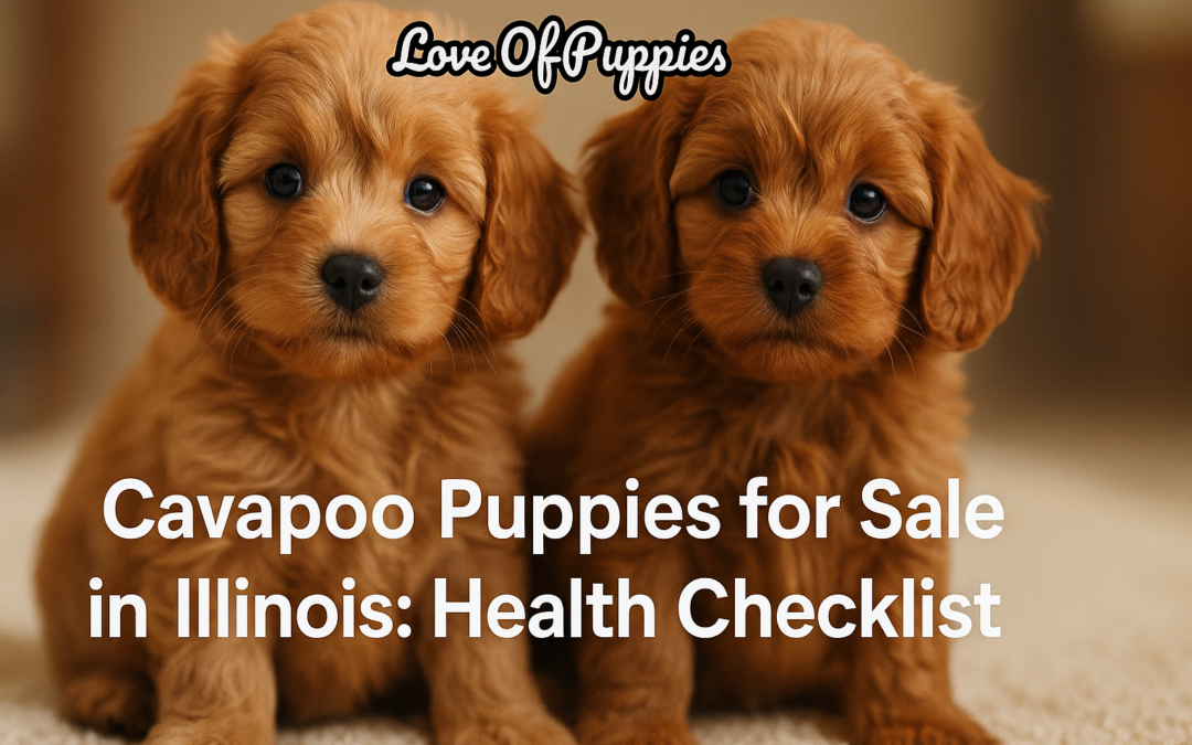 Cavapoo Puppies for Sale in Illinois: Complete Health Checklist