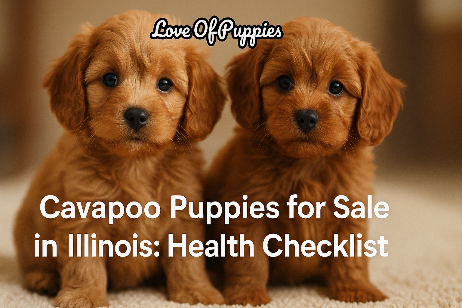 cavapoo puppies for sale in illinois from Love of Puppies