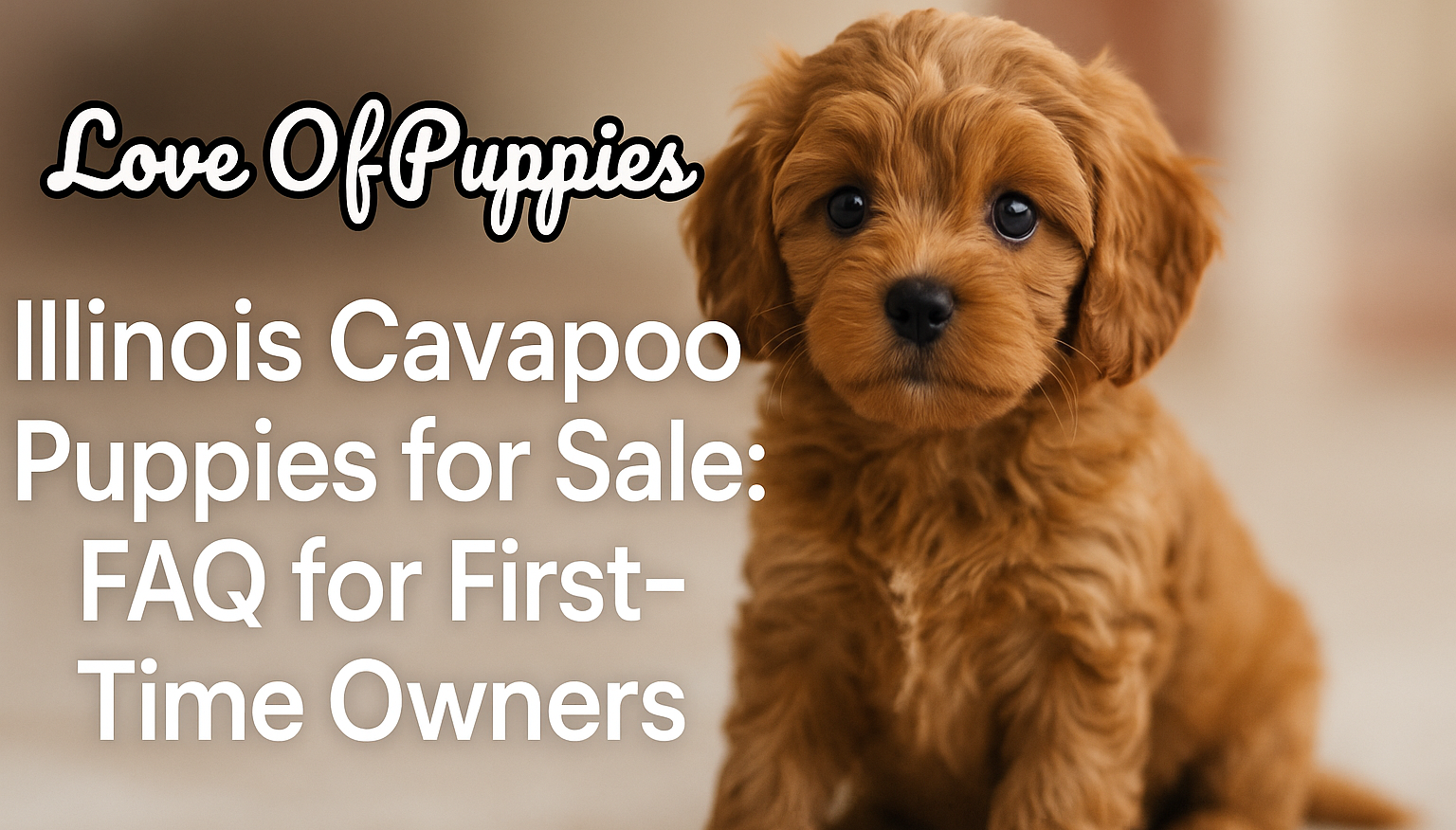 Illinois, IL Find top-quality Cavapoo puppies for sale in Illinois from Love of Puppies. Read our comprehensive FAQ for first-time owner guidance and health assurances.