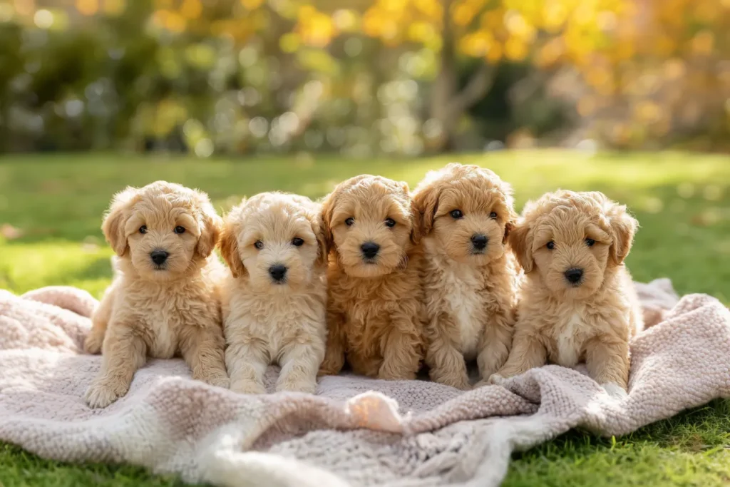 Mini Goldendoodle puppies