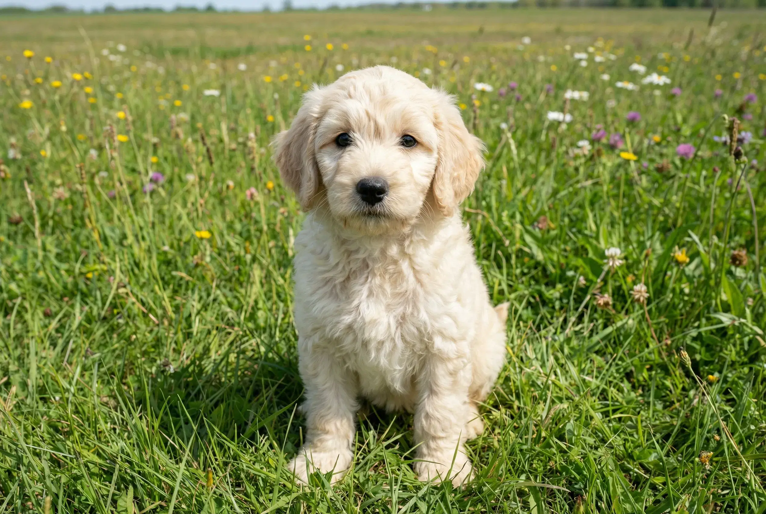 Cream Mini Goldendoodle