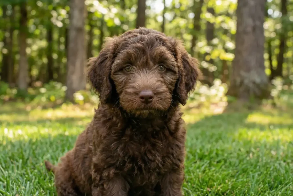 Brown Mini Goldendoodle