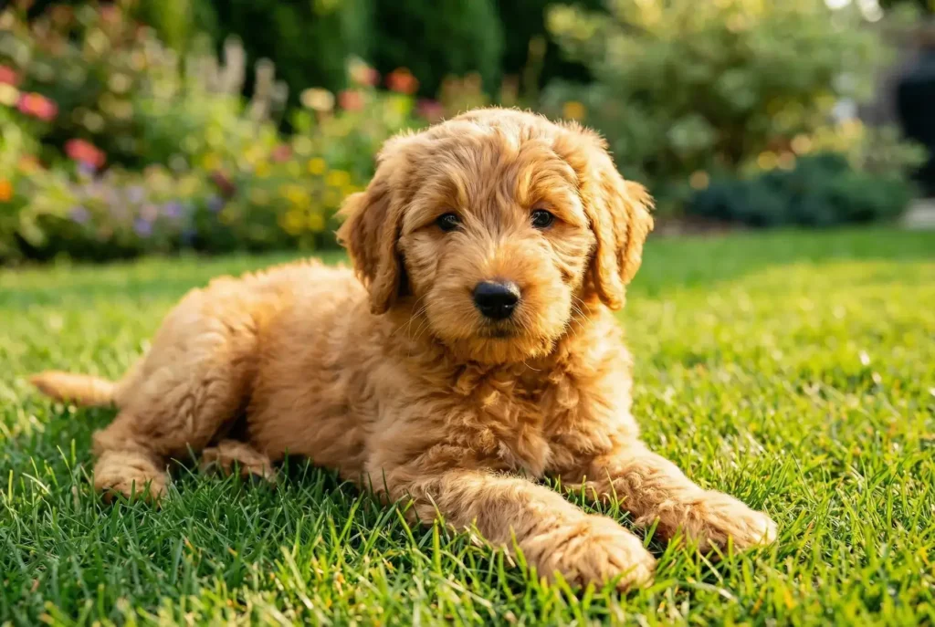 Apricot Mini Goldendoodle