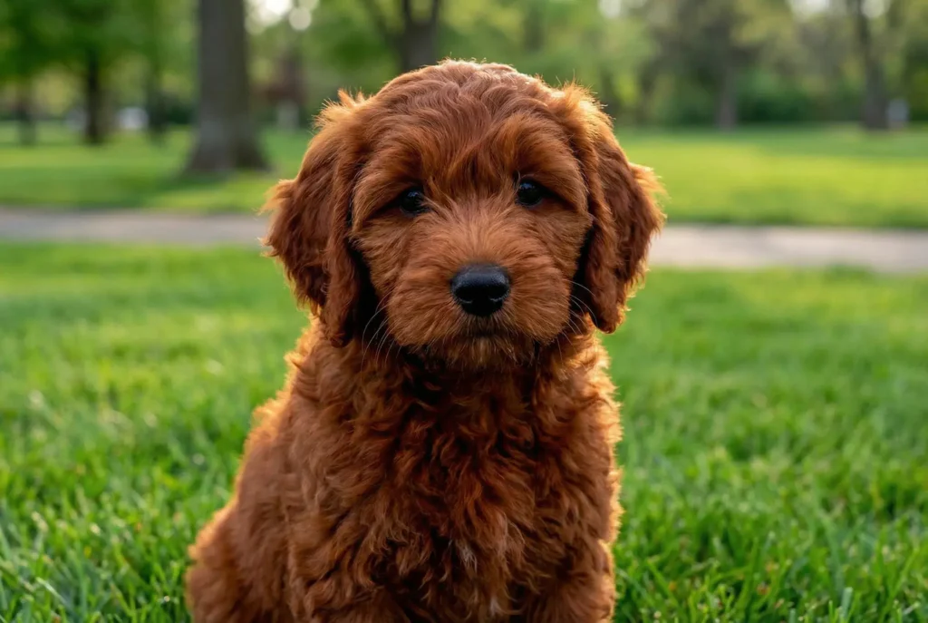 Red Mini Goldendoodle