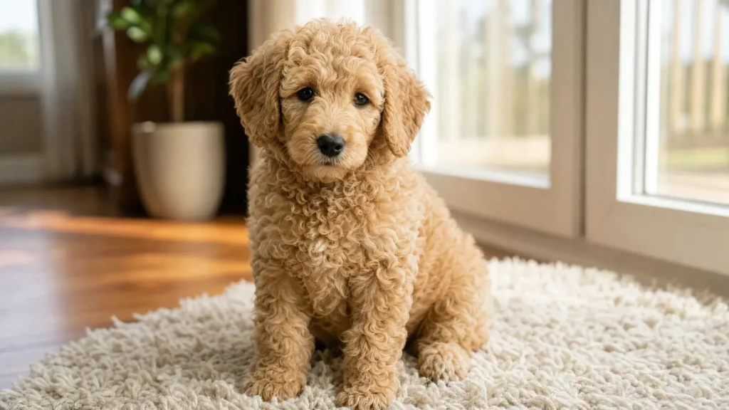 Curly Coat Puppy