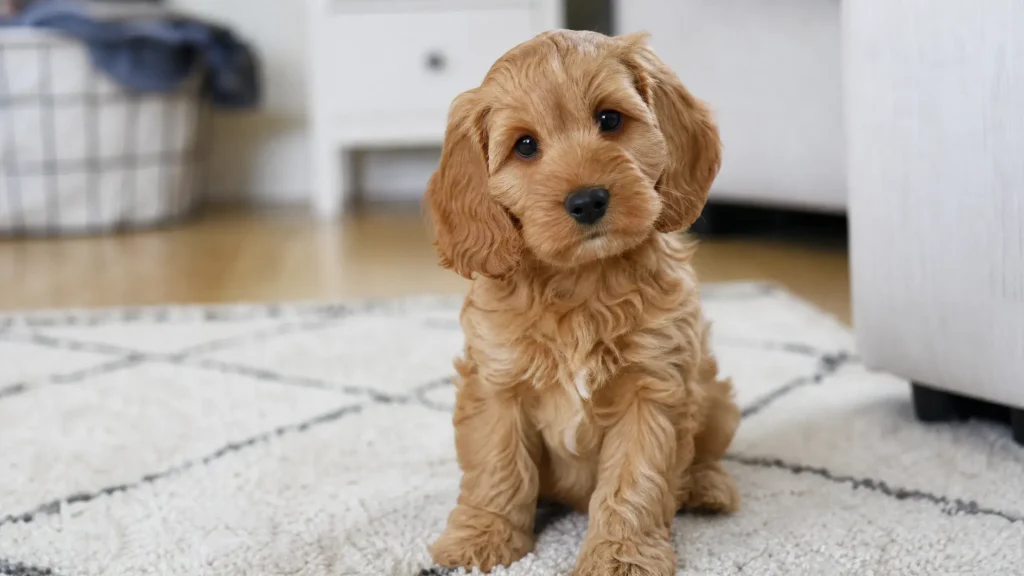 Cockapoo puppy