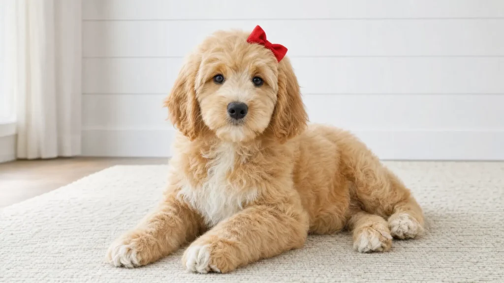 English Mini Goldendoodle